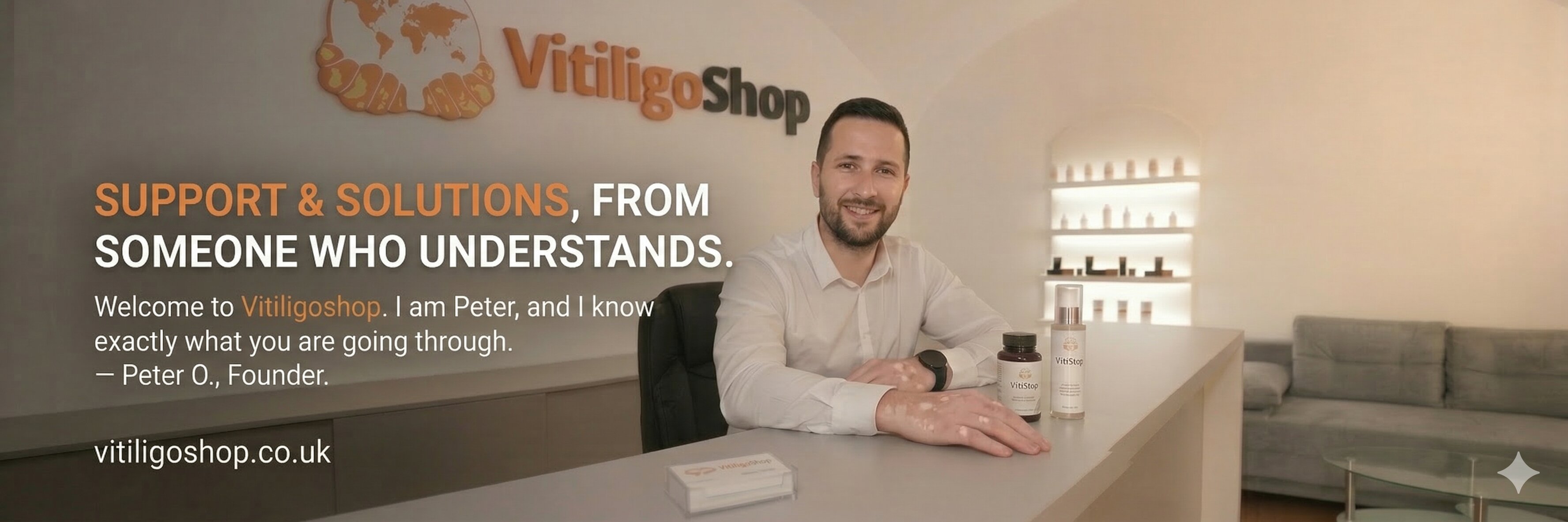 Vitiligoshop founder