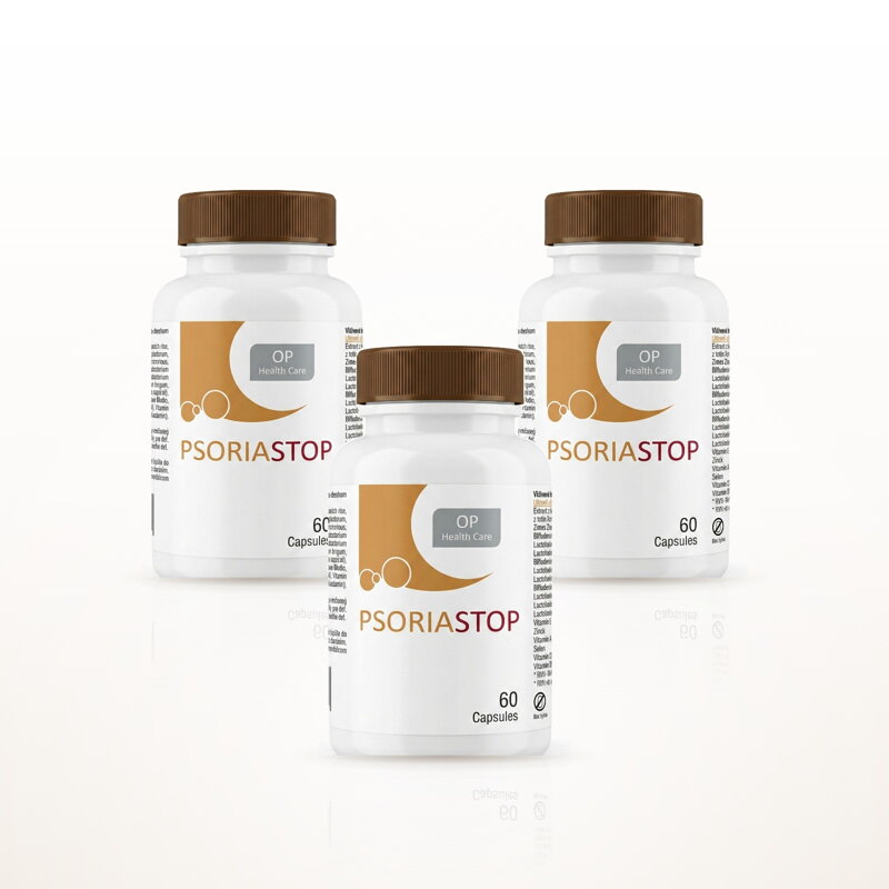 PsoriaStop 60 Capsules 2+1 – 3 Packs for the Price of 2